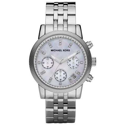 michael kors women's ritz silver tone watch mk5020|Michael Kors Ritz MK5020 Women's Watch.